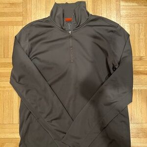 Banana Republic Men’s Tech Waffle Knit Quarter Zip